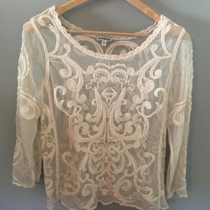 Express lace top. Excellent condition!!